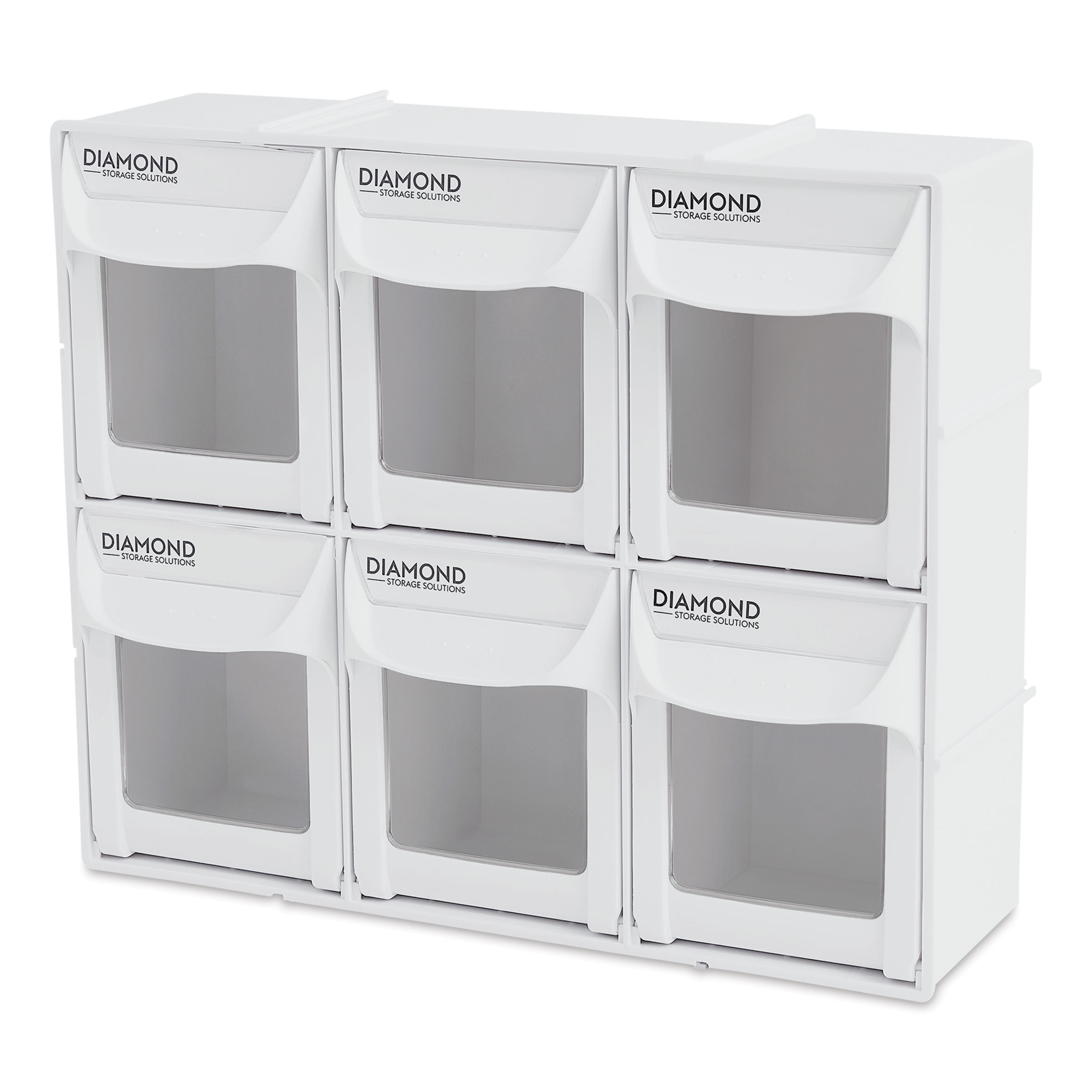Diamond Storage Solutions - 6 Tip Out Bins, Half Width