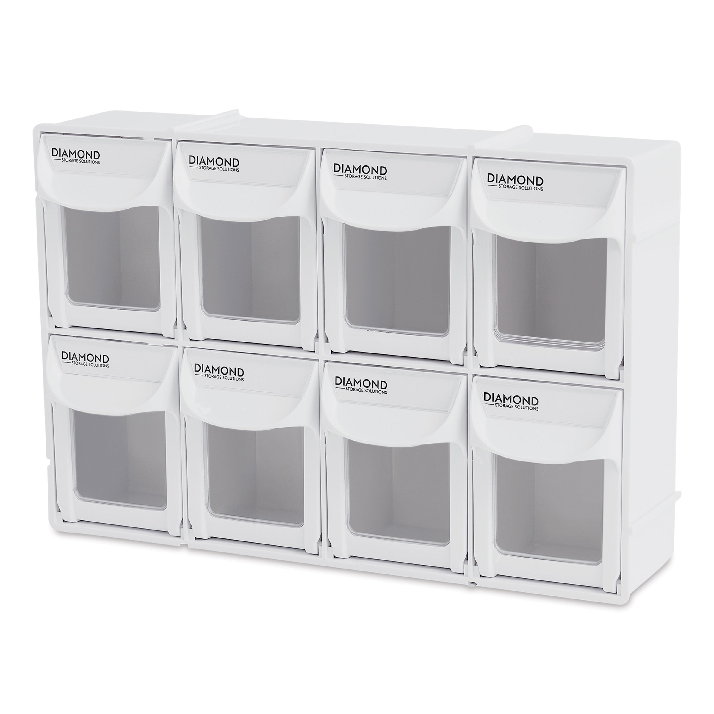 Diamond Storage Solutions - 8 Tip Out Bins, Half Width
