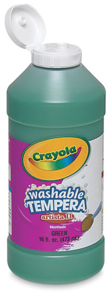 Open in modal - Crayola Artista II Liquid Washable Tempera
