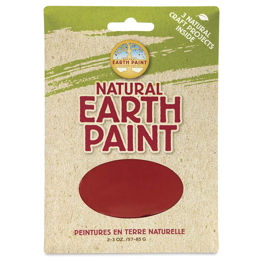 Open in modal - Natural Earth Paint Tempera Paint Powder - Red (Venetian Red), 3 oz