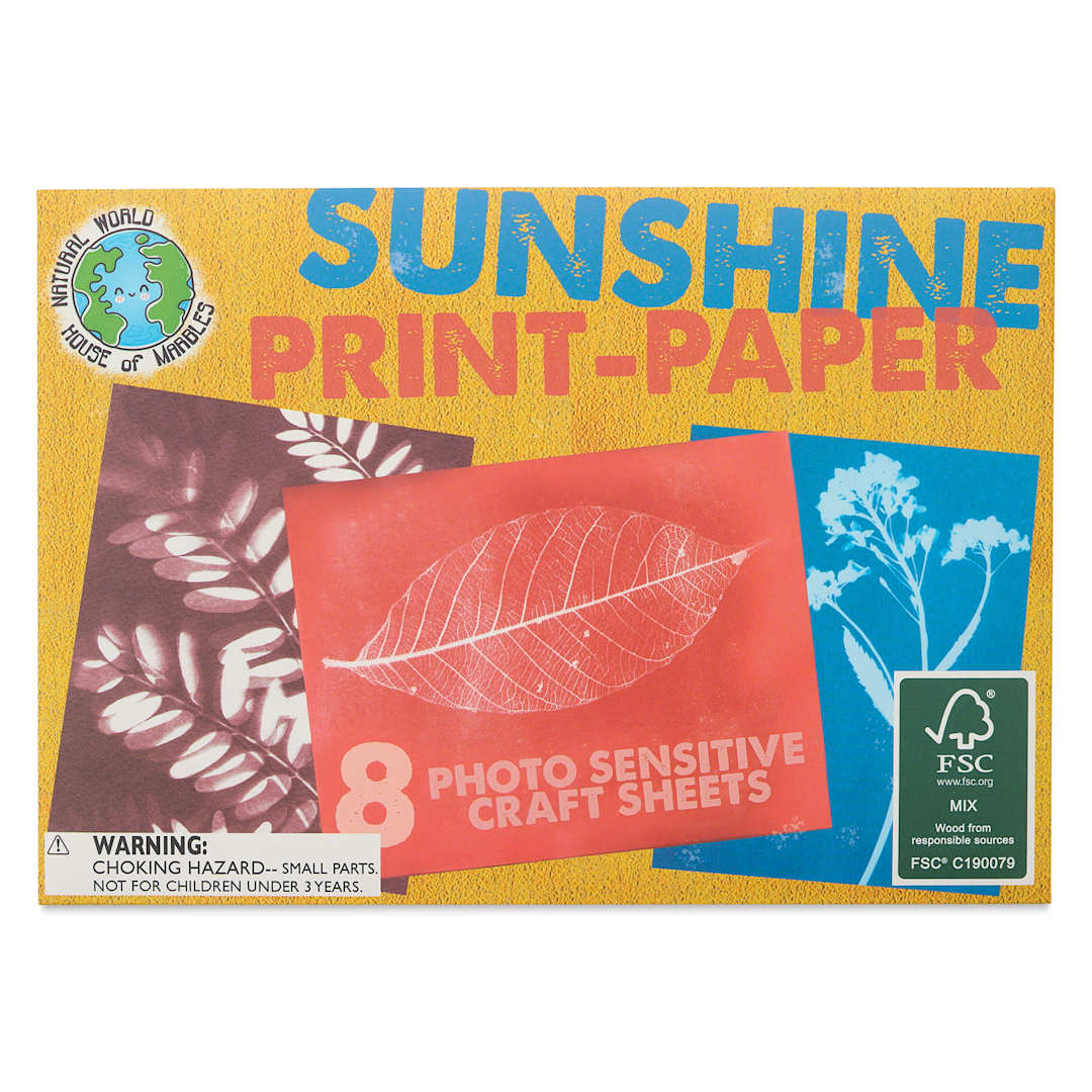 Open in modal - House of Marbles Sunshine Print Paper Kit, front of packaging