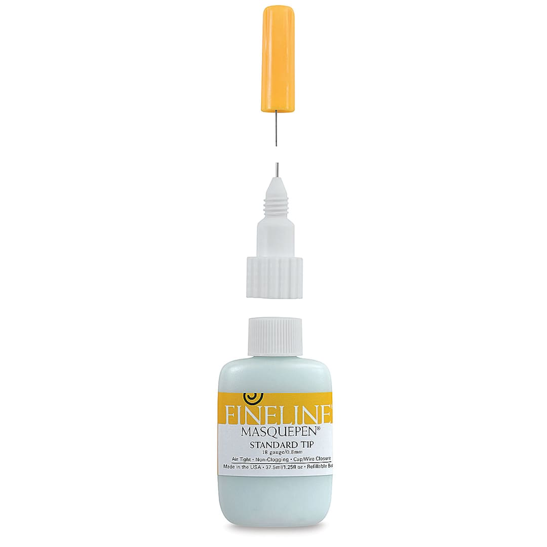 Open in modal - Fineline Masquepen Masking Fluid - Standard Tip, 18 Gauge
