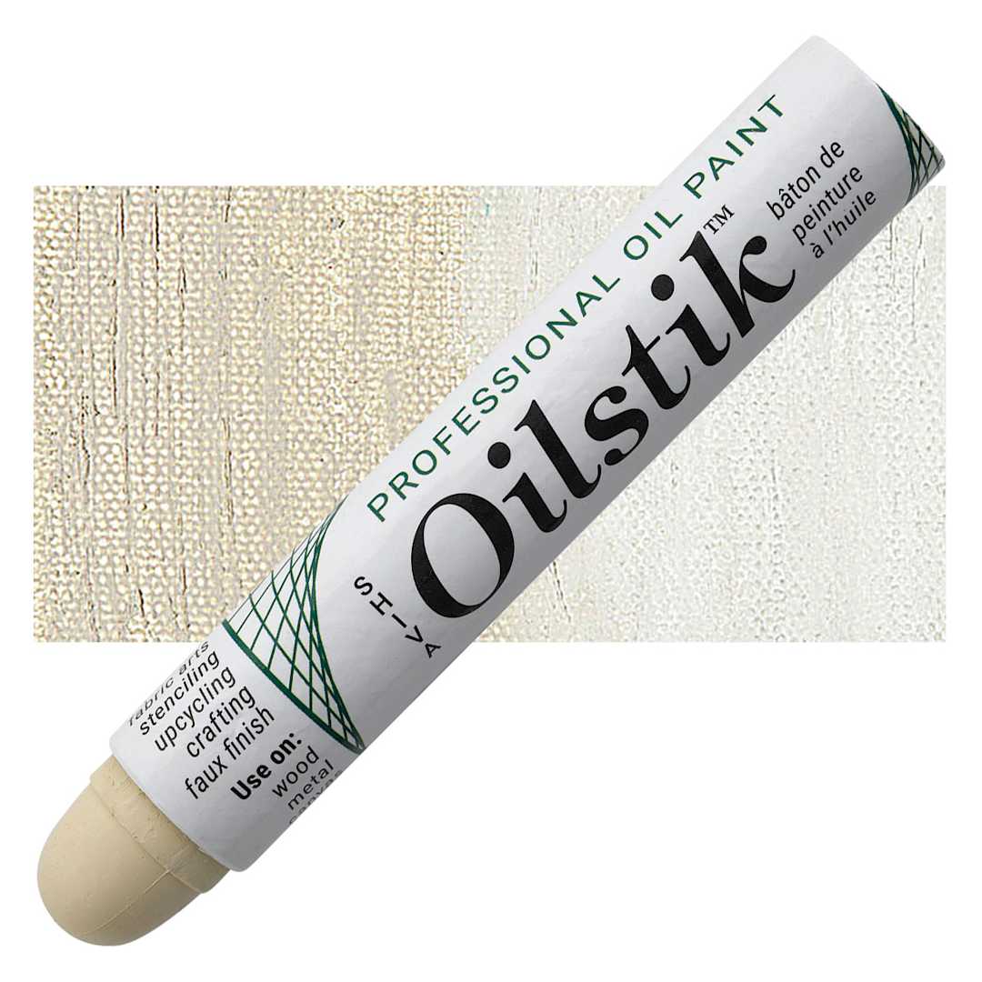 Open in modal - Shiva Oilstik Oil Paint - Sandstone oilstik and swatch