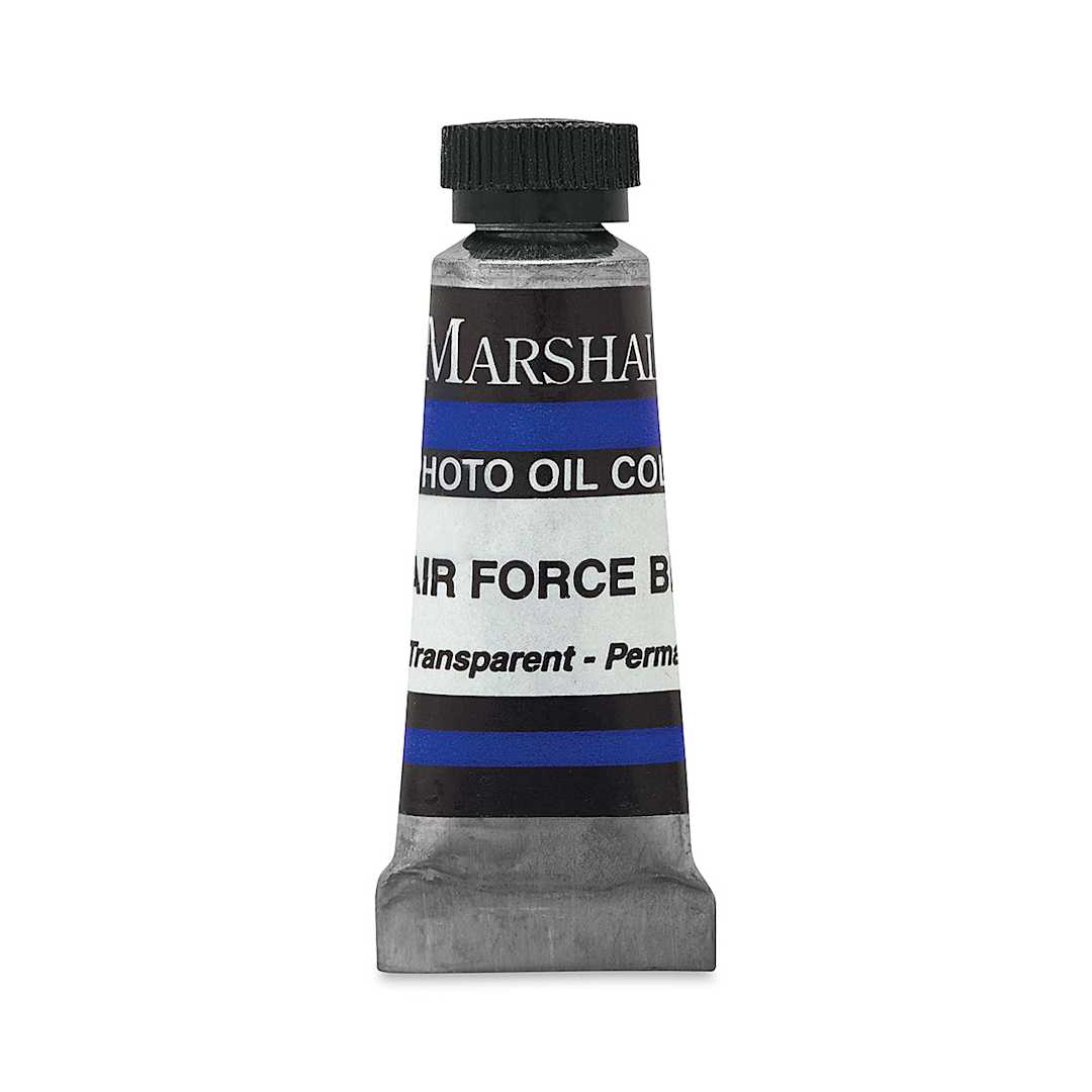 Open in modal - Marshall's Photo Oil Color - Air Force Blue, 1/2" x 2" Tube