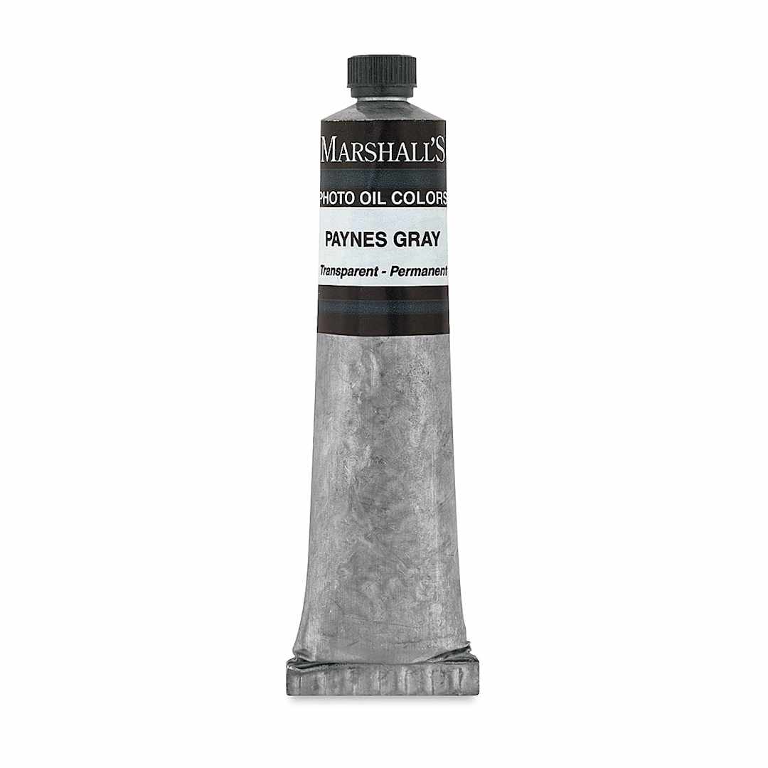 Open in modal - Marshall's Photo Oil Color - Payne's Gray, 3/4" x 4" Tube