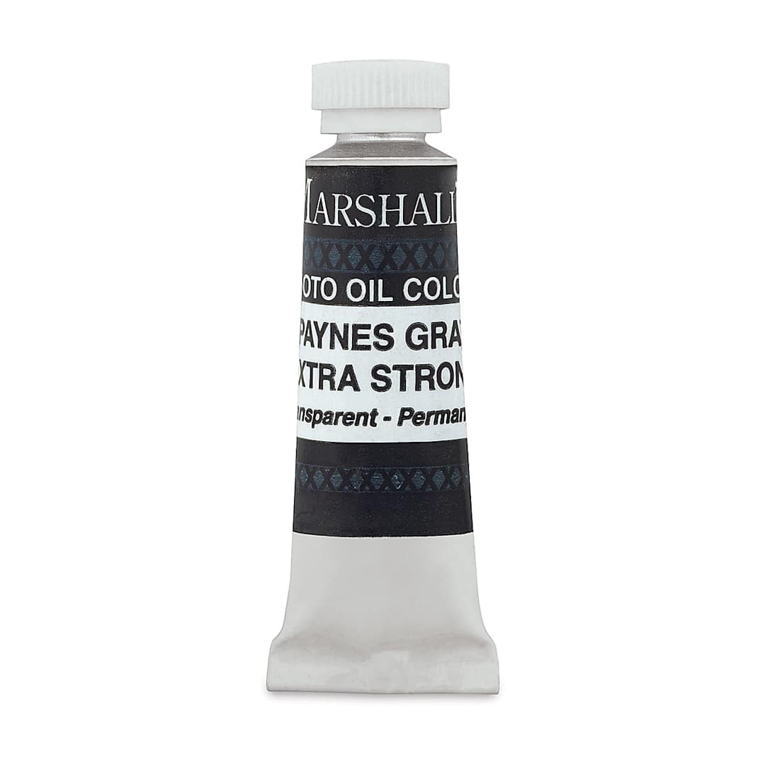 Open in modal - Marshall's Photo Oil Color - Paynes Gray Extra Strong, 1/2" x 2" Tube