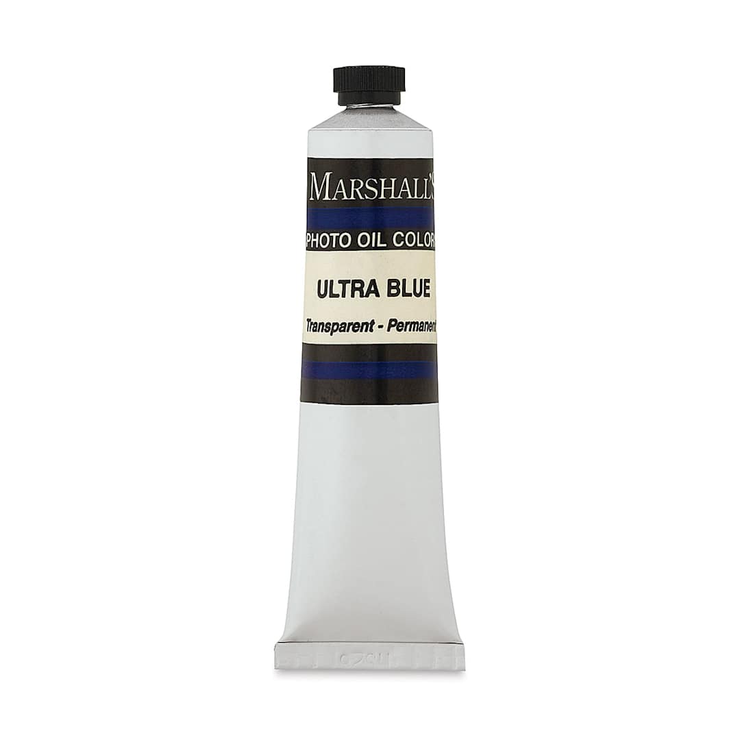Open in modal - Marshall's Photo Oil Color - Ultramarine Blue, 3/4" x 4" Tube