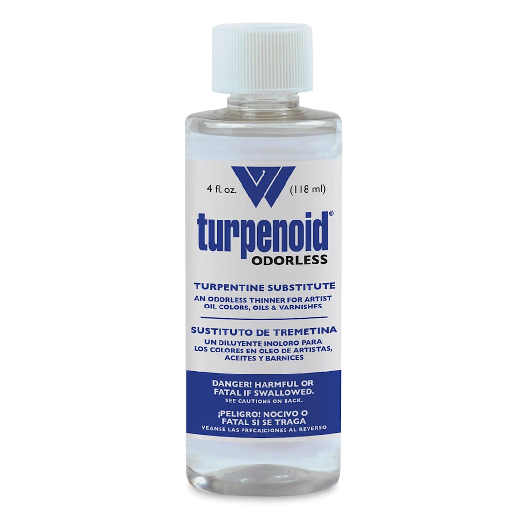 Open in modal - Weber Turpenoid - 4 oz Plastic Bottle, Front Of Bottle