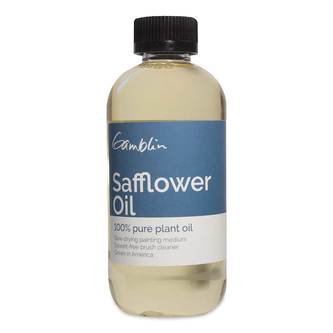 Open in modal - Gamblin Oil Medium - Safflower Oil, 8.5 oz Bottle