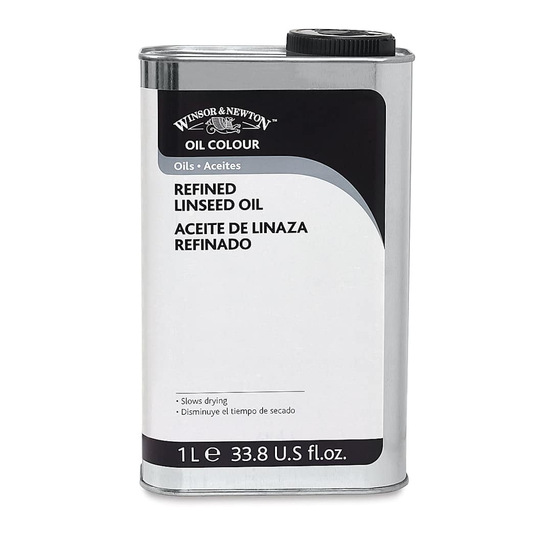 Open in modal - Winsor & Newton Refined Linseed Oil - 1 L bottle