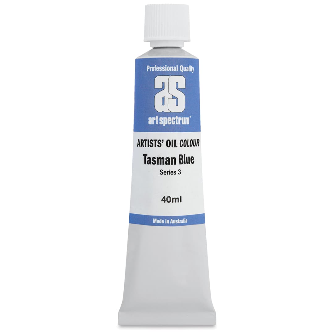 Open in modal - Art Spectrum Artists' Oil Paint - Tasman Blue, 40 ml