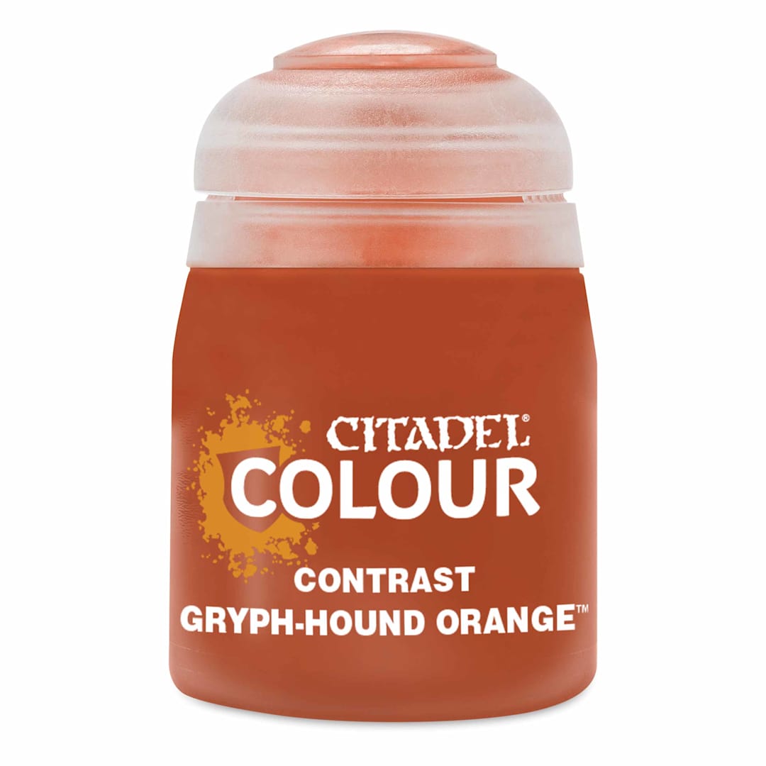Open in modal - Citadel Contrast Acrylic Paint - Gryph Hound Orange, 18 ml