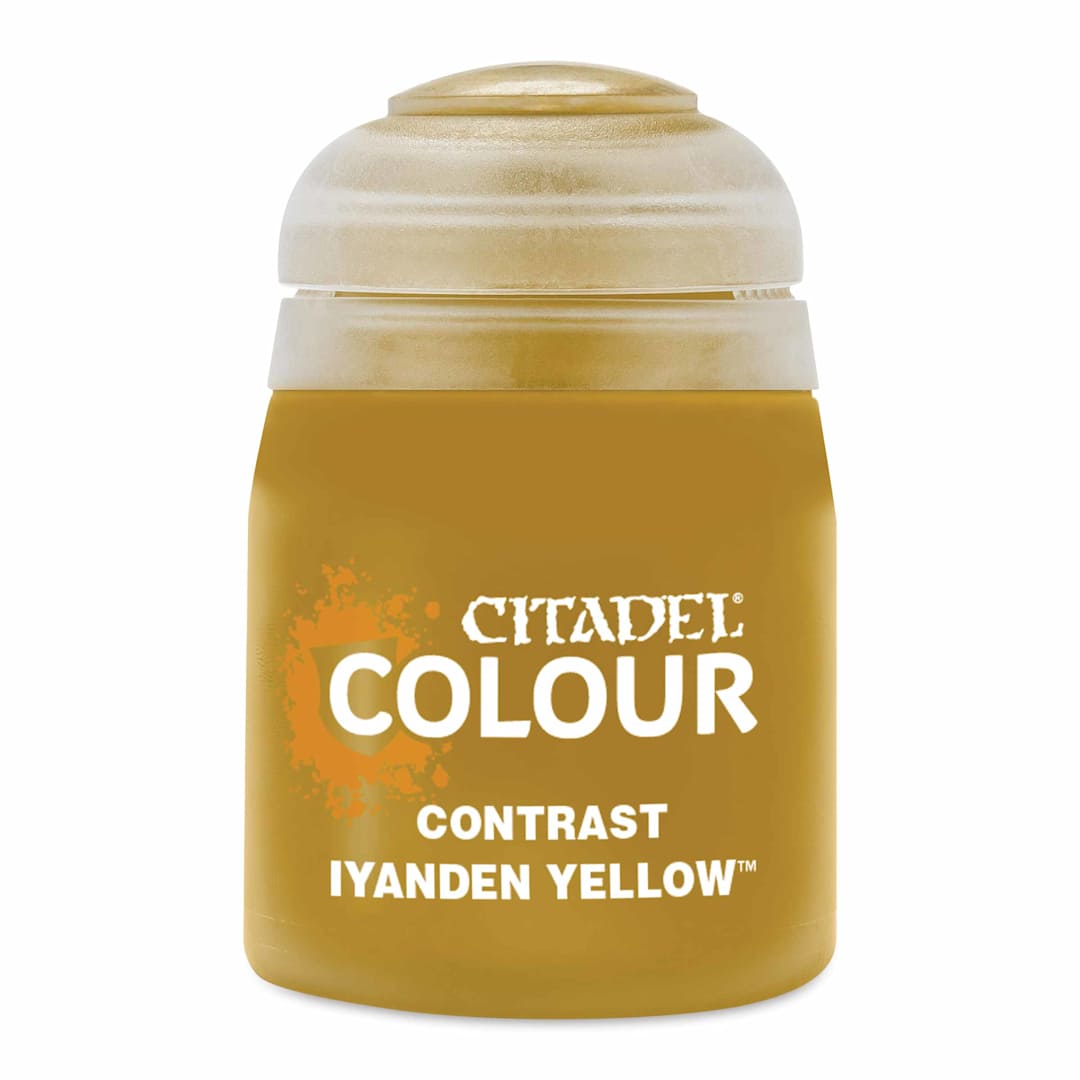 Open in modal - Citadel Contrast Acrylic Paint - Iyanden Yellow, 18 ml