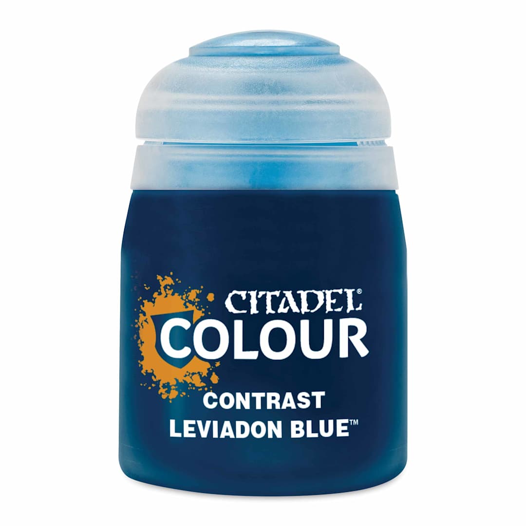 Open in modal - Citadel Contrast Acrylic Paint - Leviadon Blue, 18 ml
