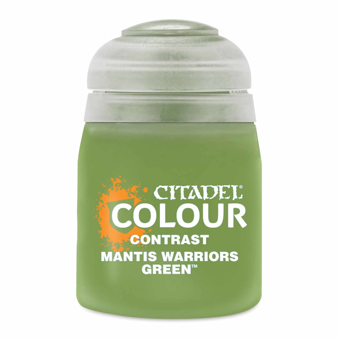 Open in modal - Citadel Contrast Acrylic Paint - Mantis Warriors Green, 18 ml