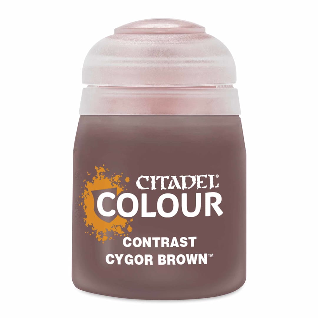 Open in modal - Citadel Contrast Acrylic Paint - Cygor Brown, 18 ml