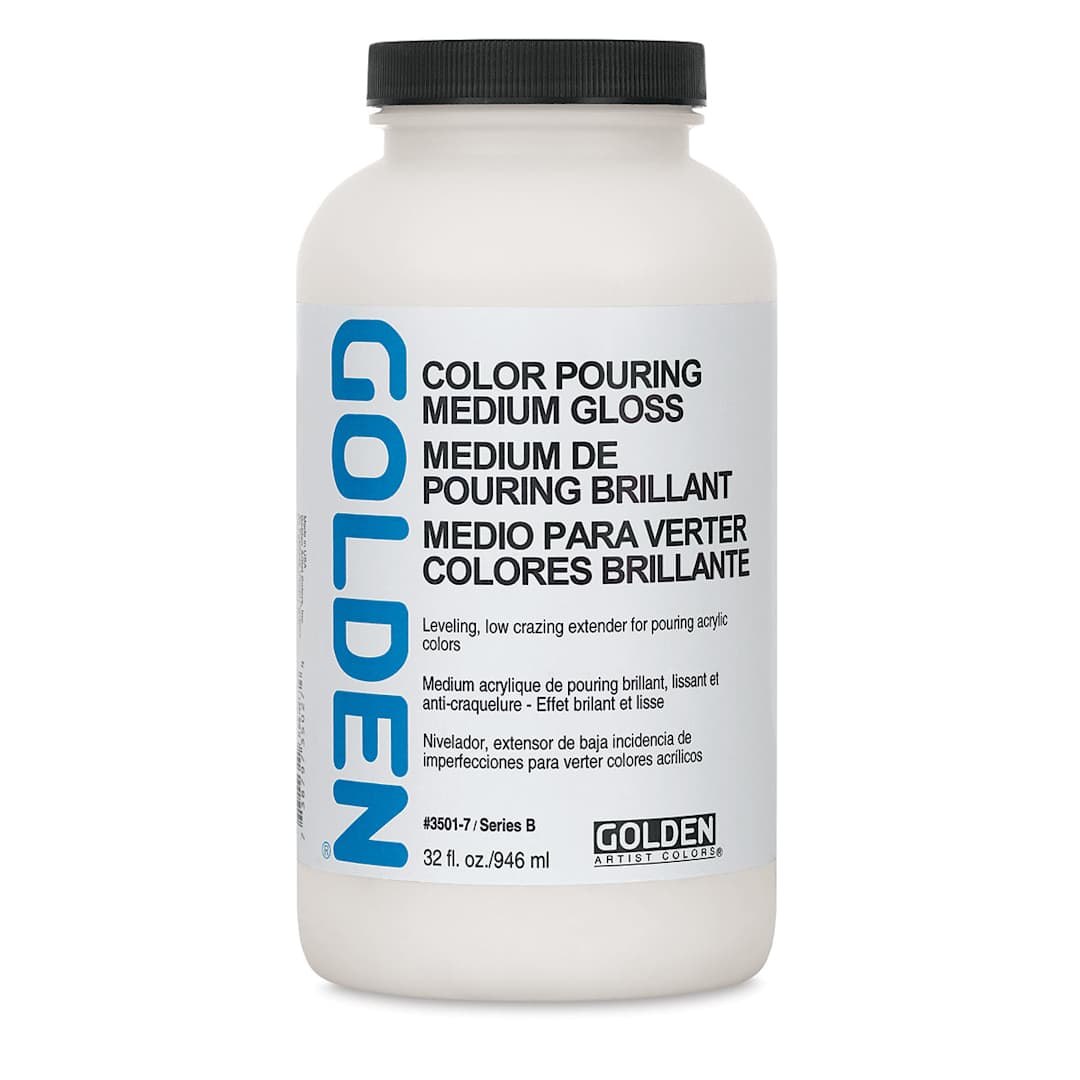 Open in modal - Golden Color Pouring Medium - Gloss, 32 oz