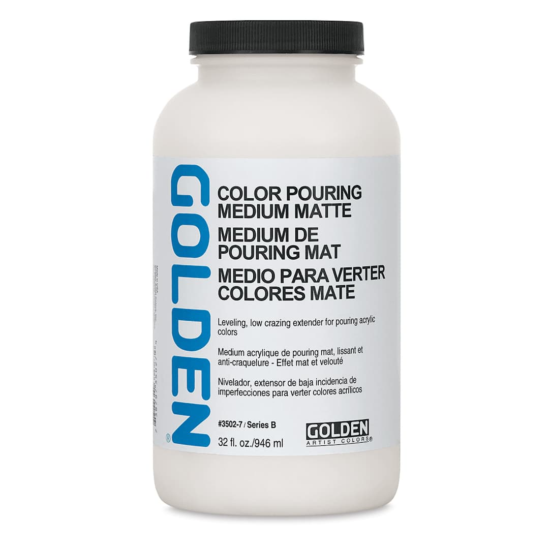 Open in modal - Golden Color Pouring Medium - Matte,  32 oz