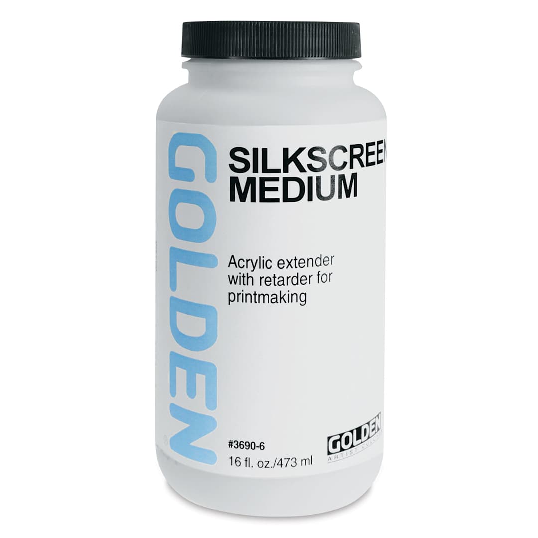 Open in modal - Golden Silkscreen Medium, 16 oz jar