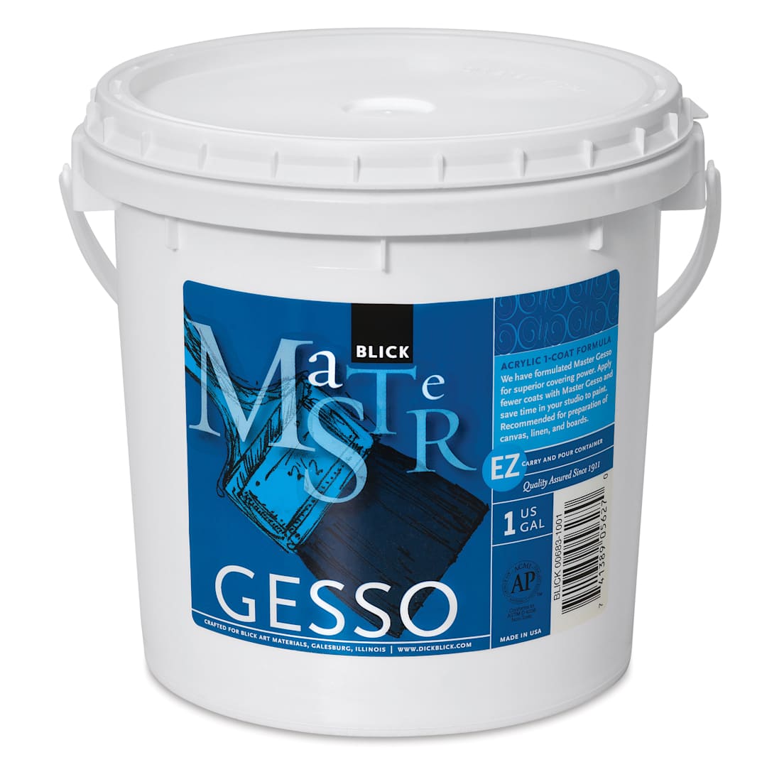 Open in modal - Blick Master Gesso - 1 Coat, Gallon