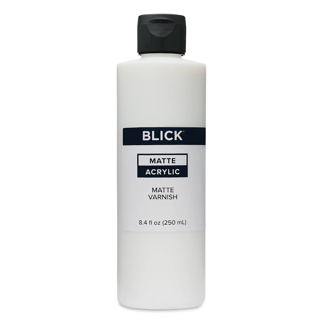 Open in modal - Blick Matte Acrylic Varnish - Matte, 8 oz bottle