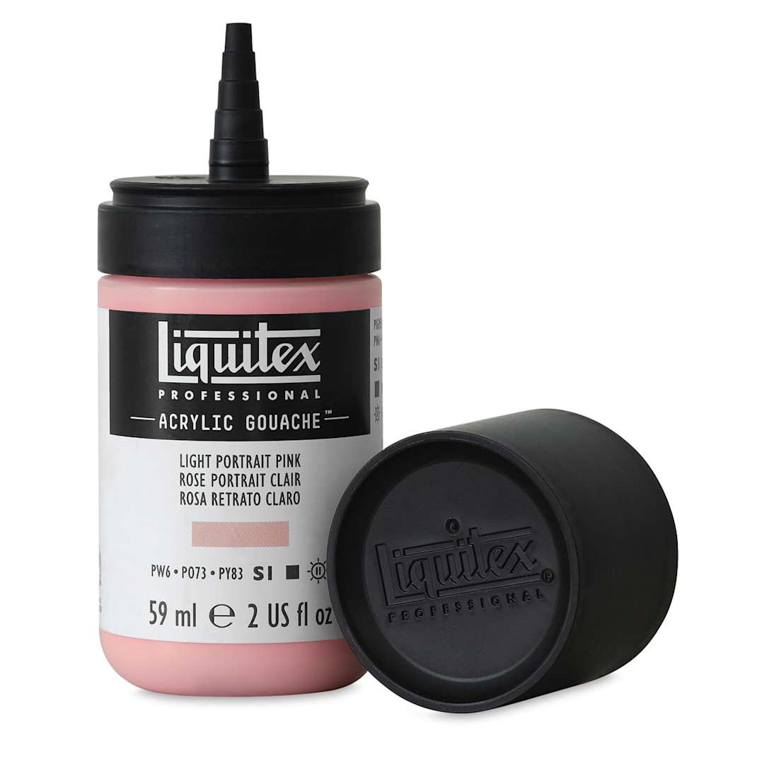 Open in modal - Liquitex Acrylic Gouache - Light Pink, 59 ml