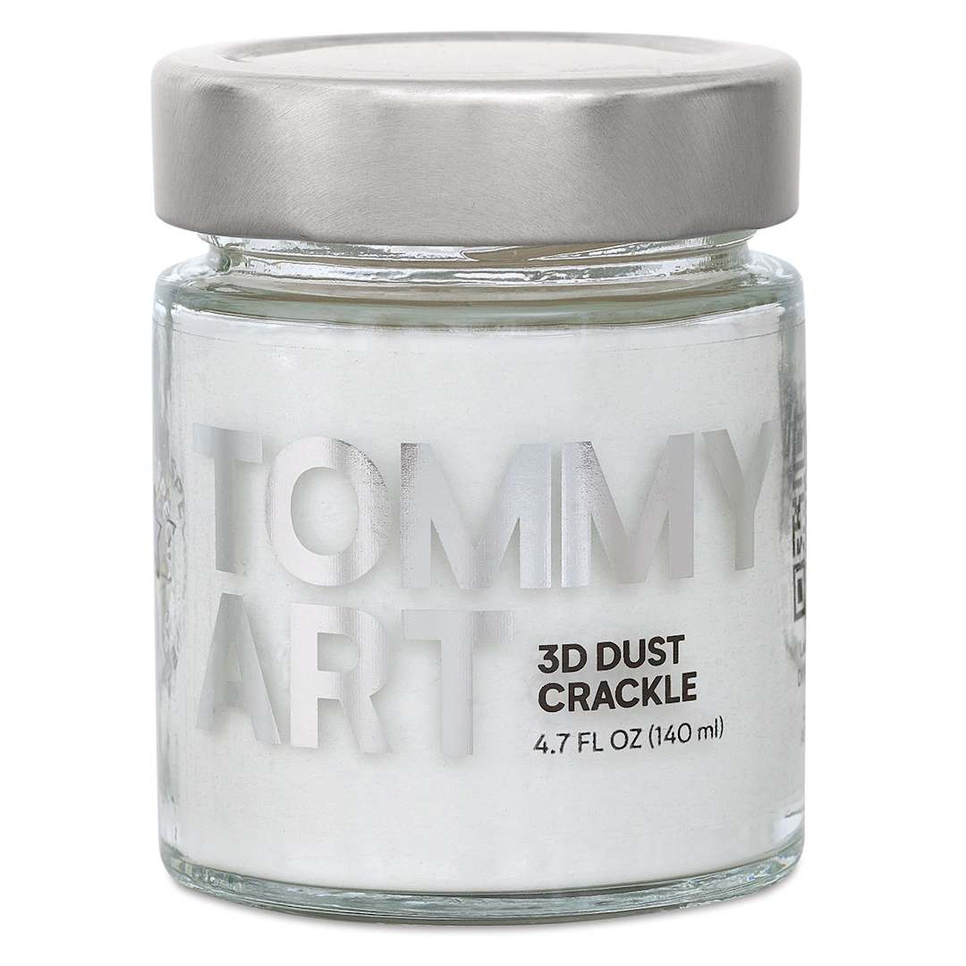 Open in modal - Tommy Art Crackle - Front of 140 ml Jar of Dust Crackle
