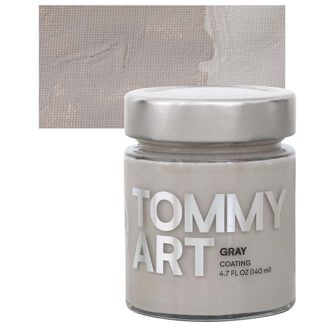 Open in modal - Tommy Art DIY System - Gray Coating, 140 ml jar and swatch
