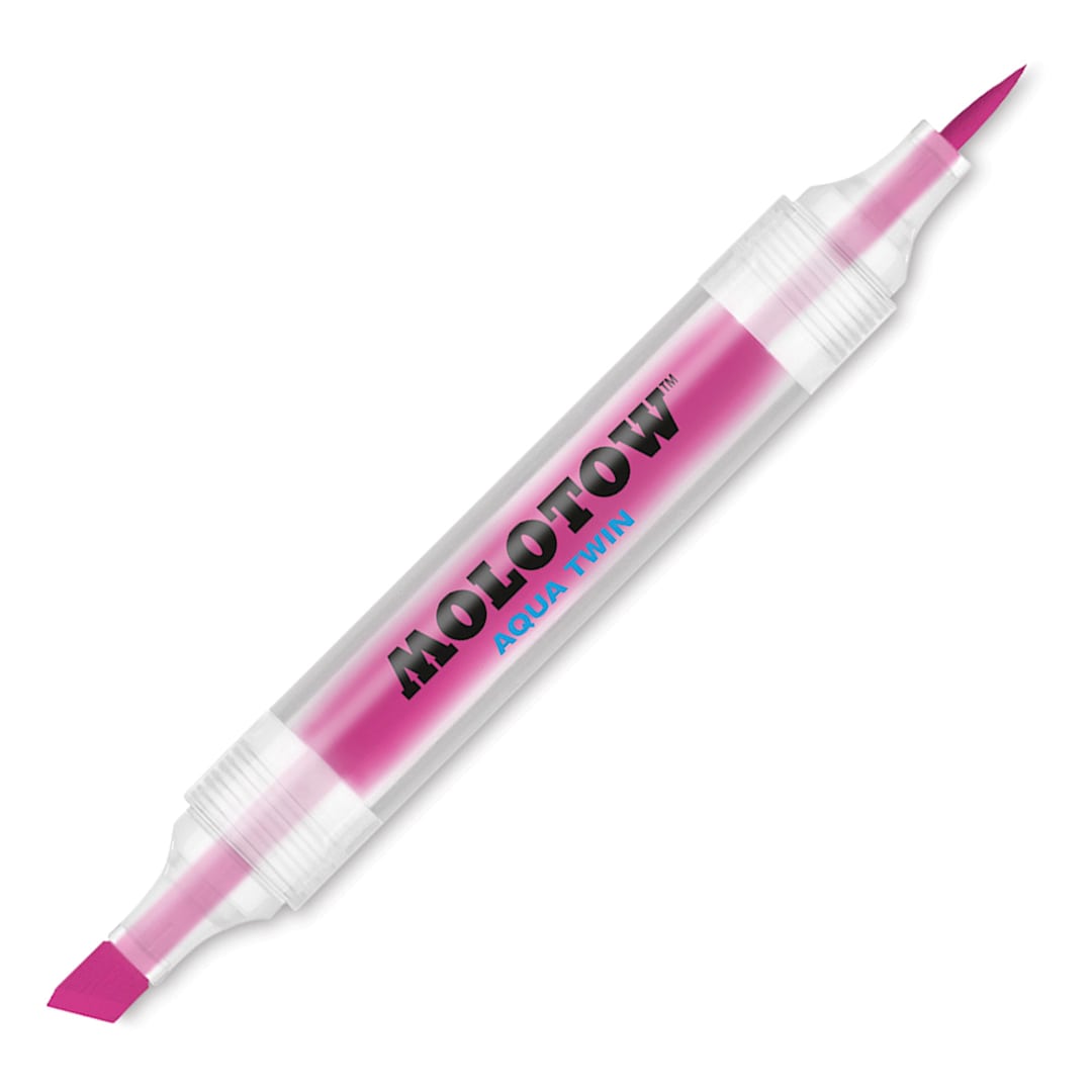 Open in modal - Molotow Aqua Twin Marker - Pink
