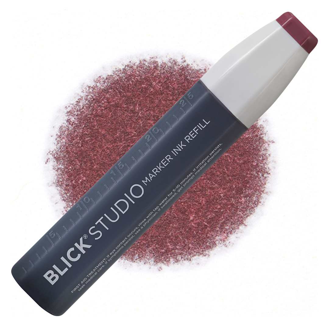 Open in modal - Blick Studio Marker Refill - Dark Umber, 046, swatch and refill