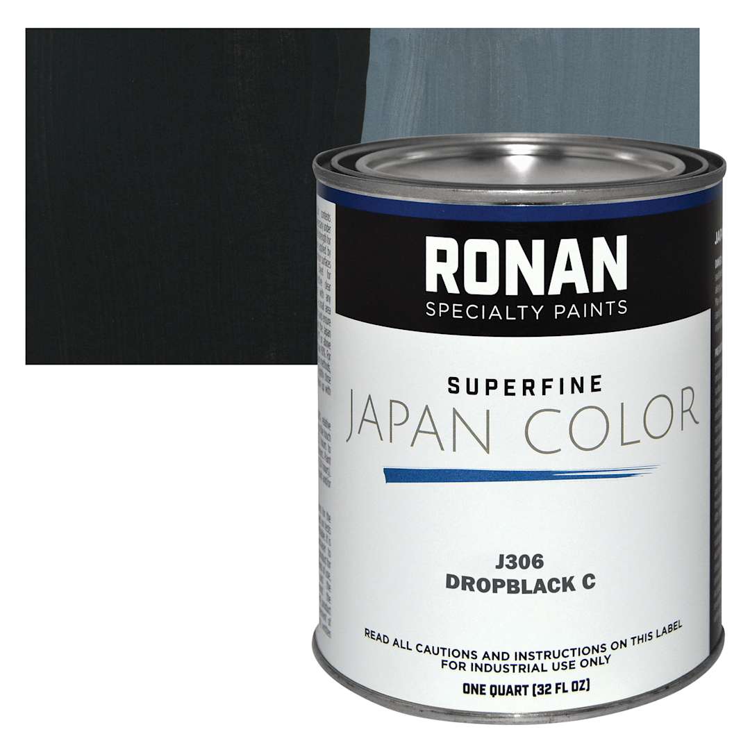 Open in modal - Ronan Superfine Japan Color - Drop Black C - Can and Swatch
