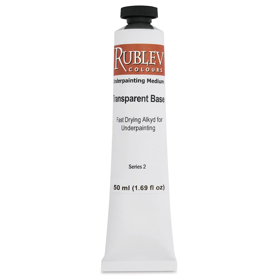 Open in modal - Rublev Underpainting Transparent Base - 50 ml