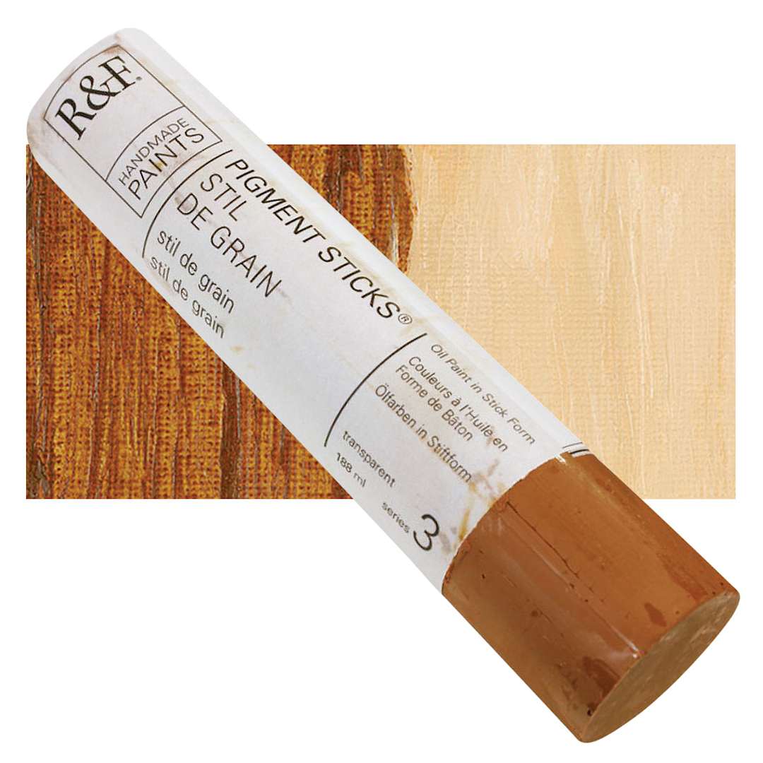 Open in modal - R&F Pigment Stick - Stil De Grain, 188 ml stick and swatch