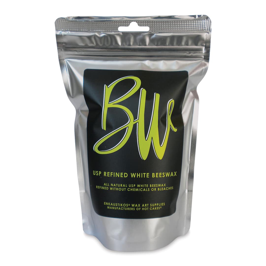 Open in modal - U.S. Pharmaceutical Grade Beeswax - White, 16 oz bag