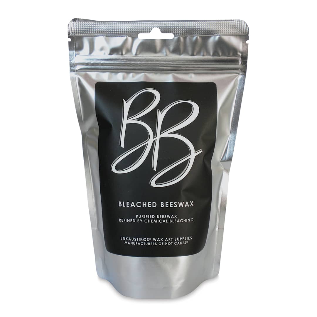 Open in modal - Enkaustikos Bleached Beeswax - 8 oz bag