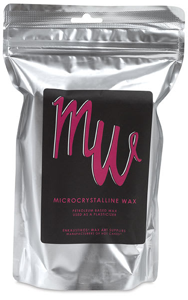 Open in modal - Enkaustikos Microcrystalline Wax - Front of upright Bag
