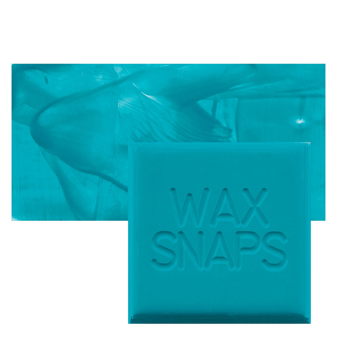 Open in modal - Enkaustikos Wax Snaps Encaustic Paint - Cobalt Aqua Deep, 40 ml snaps and swatch