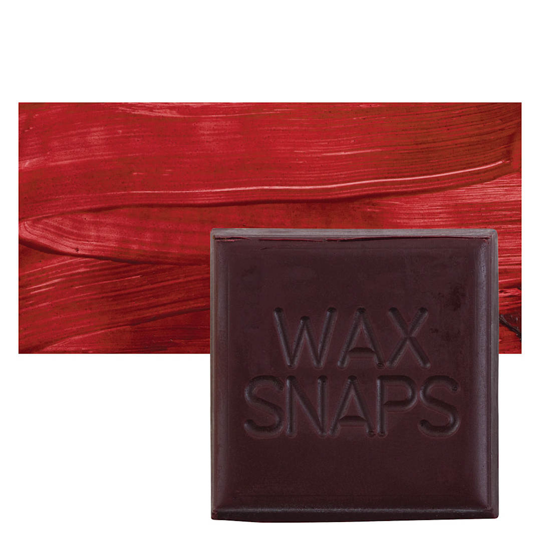 Open in modal - Enkaustikos Wax Snaps Encaustic Paint - Alizarin Gold, 40 ml snaps and swatch