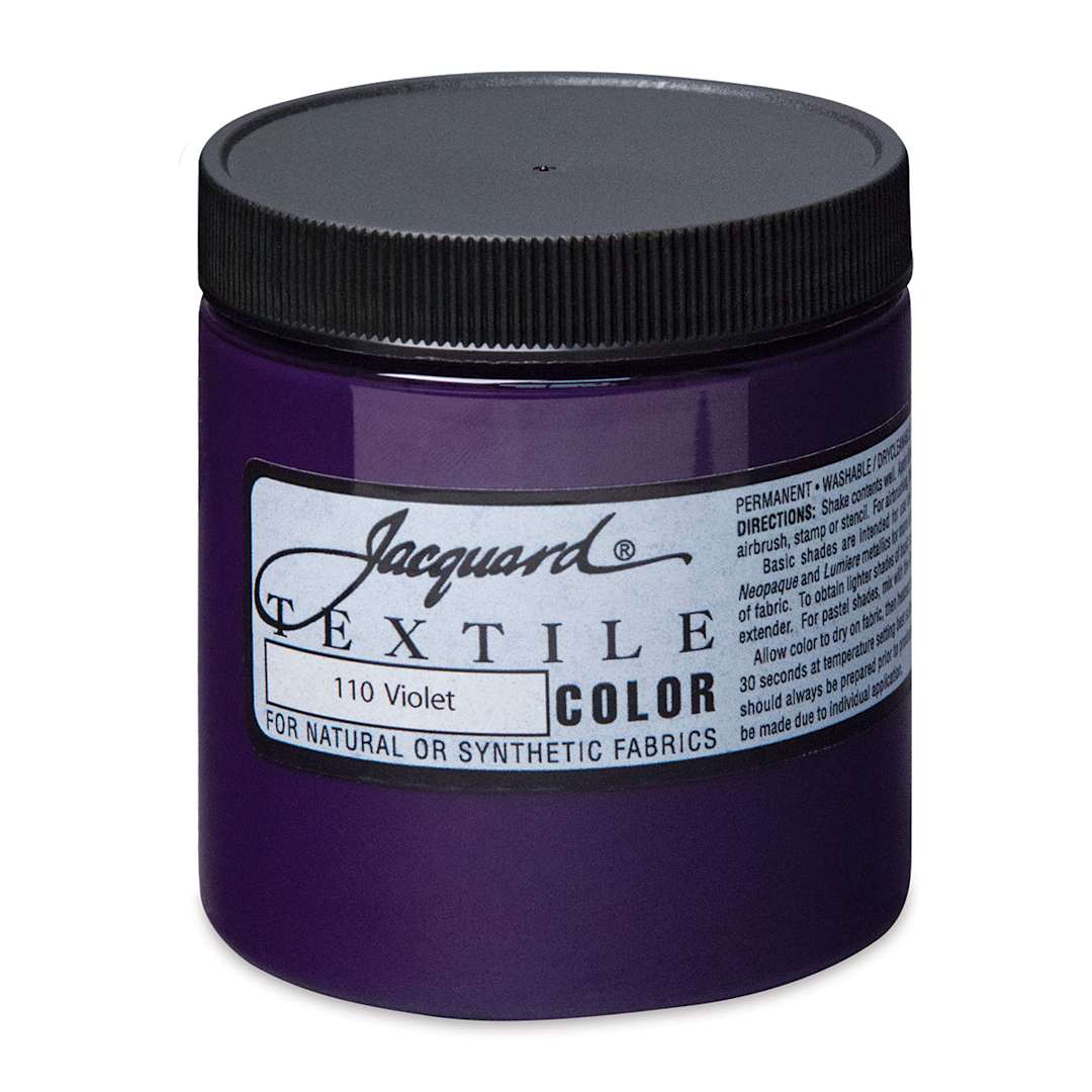 Open in modal - Jacquard Textile Color - Violet, 8 oz jar