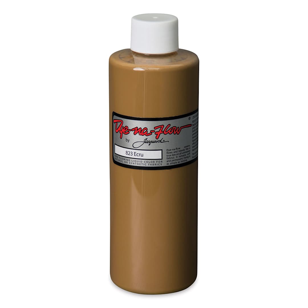 Open in modal - Jacquard Dye-Na-Flow Fabric Color - Ecru, 8 oz bottle
