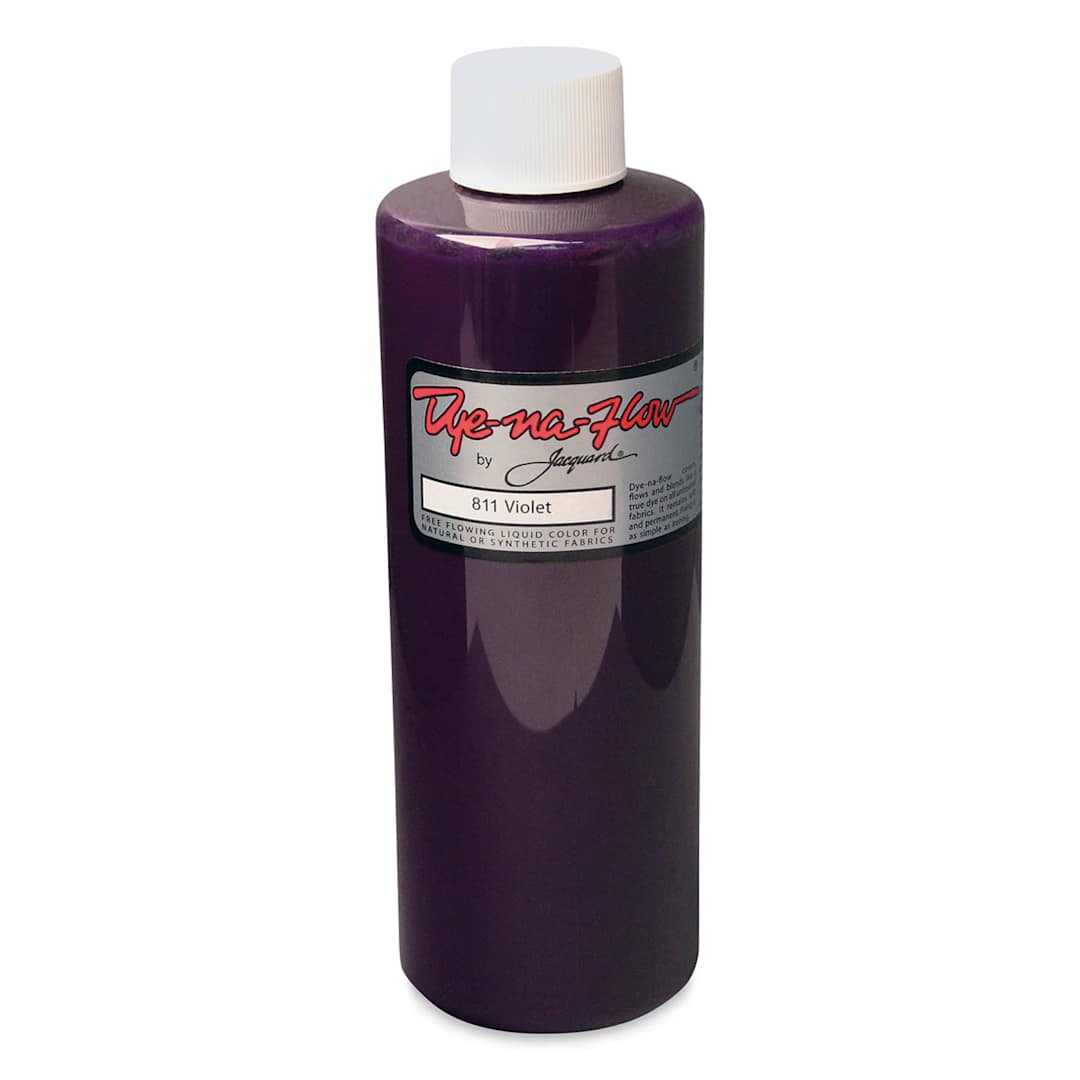 Open in modal - Jacquard Dye-Na-Flow Fabric Color - Violet, 8 oz bottle