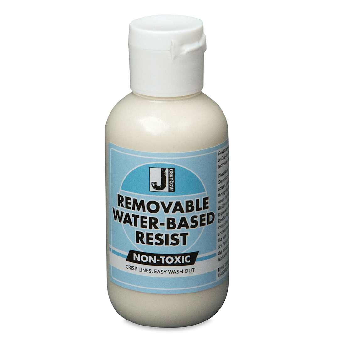 Open in modal - Jacquard Waterbased Resist - Front of 2 oz Colorless Bottle shown