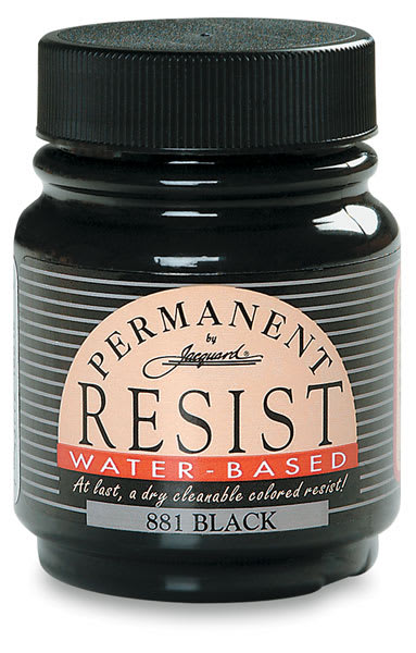 Open in modal - Jacquard Waterbased Resist - Front of Black Jar shown