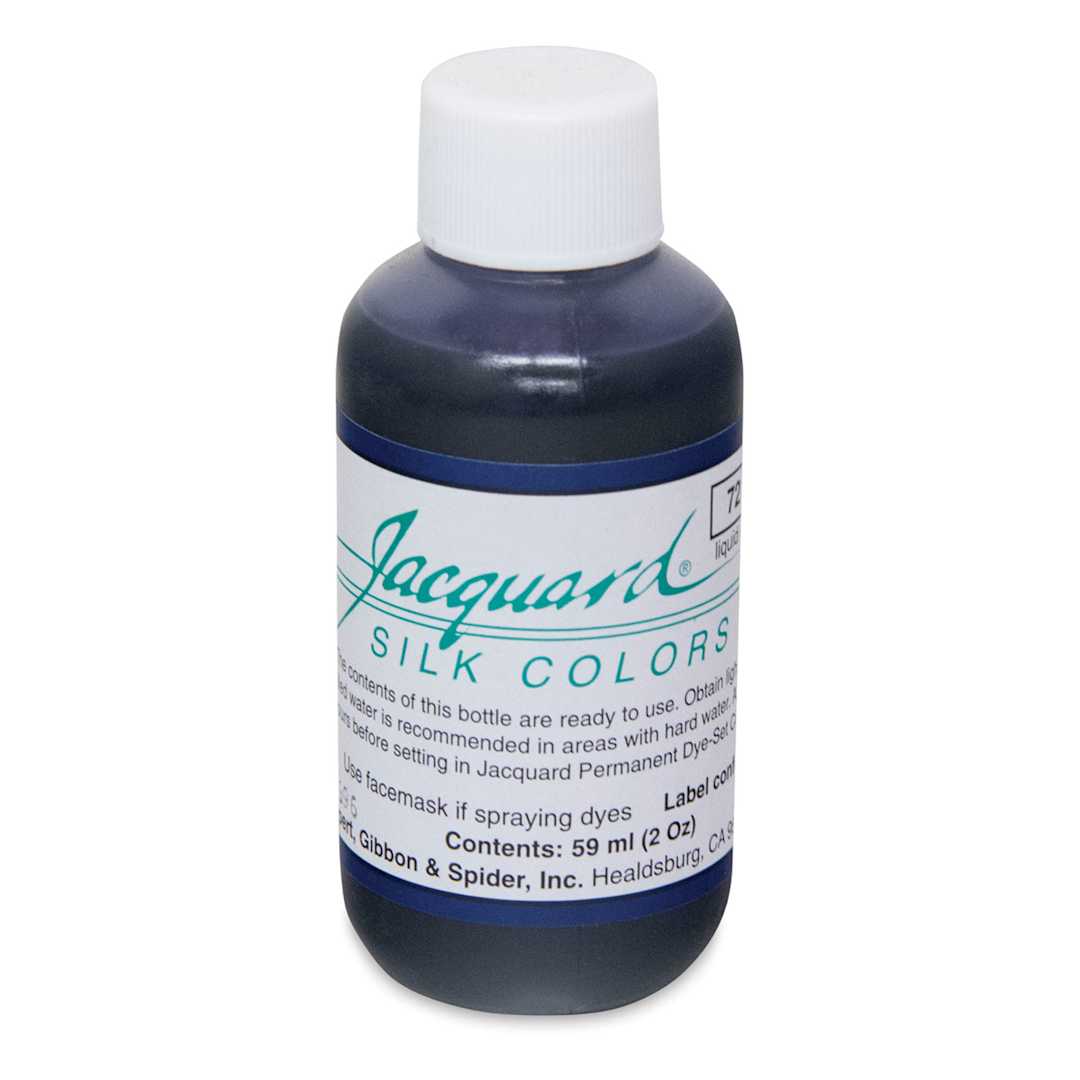 Open in modal - Jacquard Silk Dye - Night Blue, 2 oz bottle