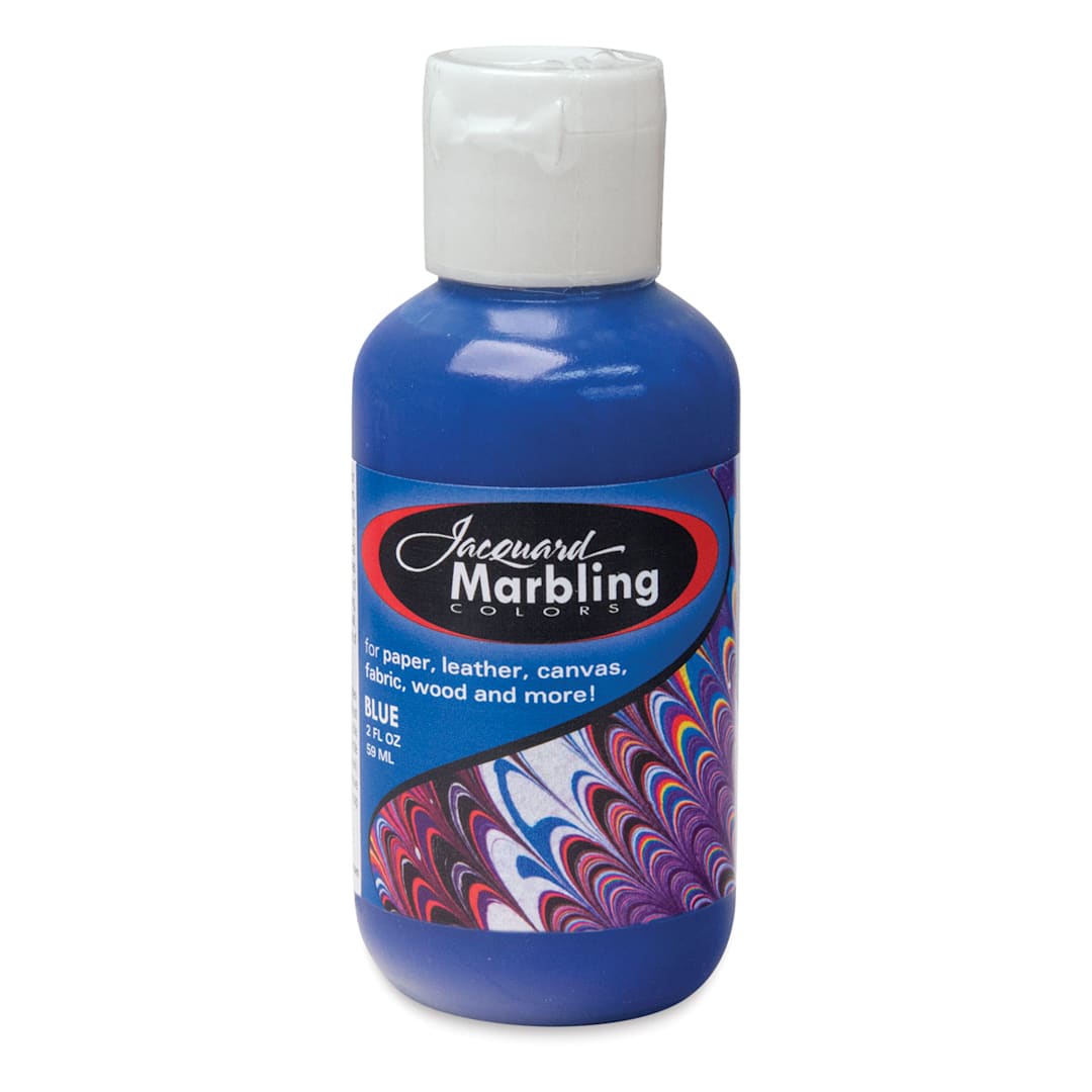 Open in modal - Jacquard Marbling Colors and Kits - Blue, 2 oz