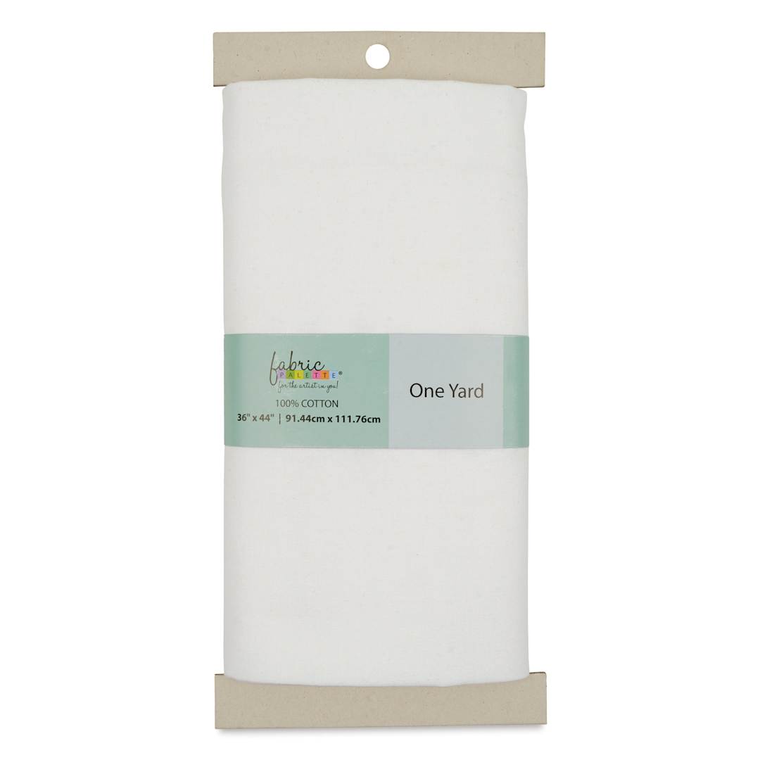 Open in modal - Fabric Palette Pre-Cut Cotton Fabric - White, 1 yd