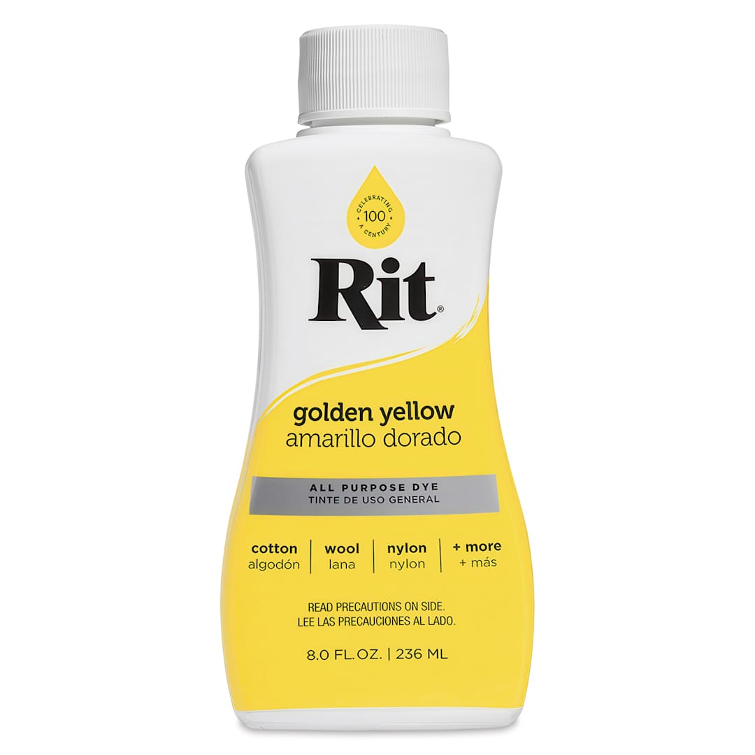 Open in modal - Rit All Purpose Liquid Dye - Golden Yellow, 8 oz