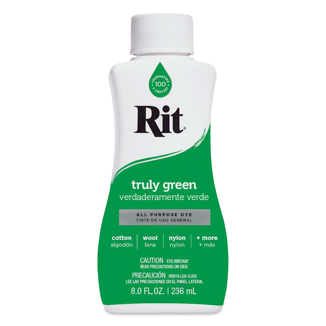 Open in modal - Rit All Purpose Liquid Dye - Truly Green, 8 oz