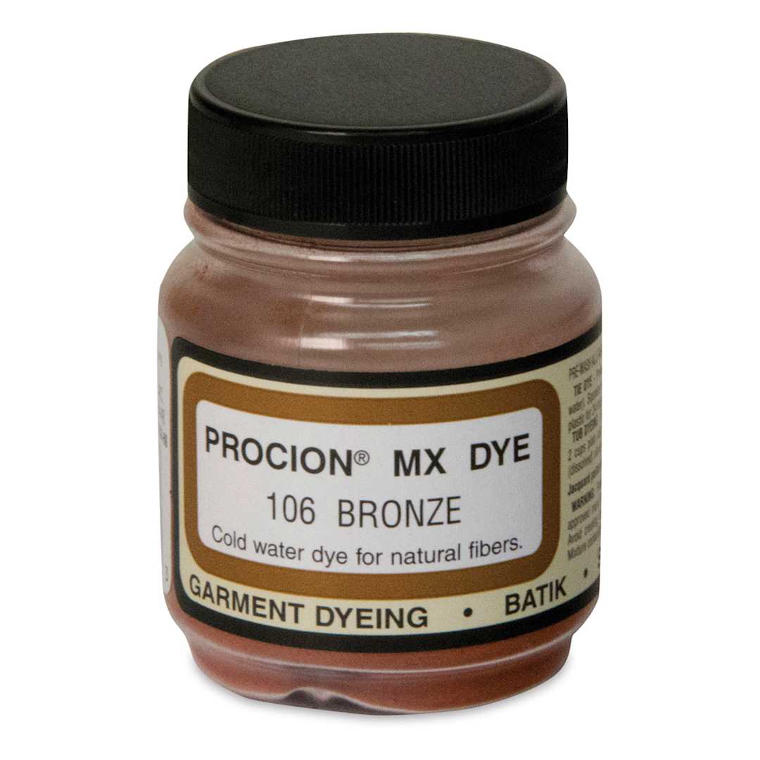 Open in modal - Jacquard Procion MX Fiber Reactive Cold Water Dye - Bronze, 2/3 oz jar