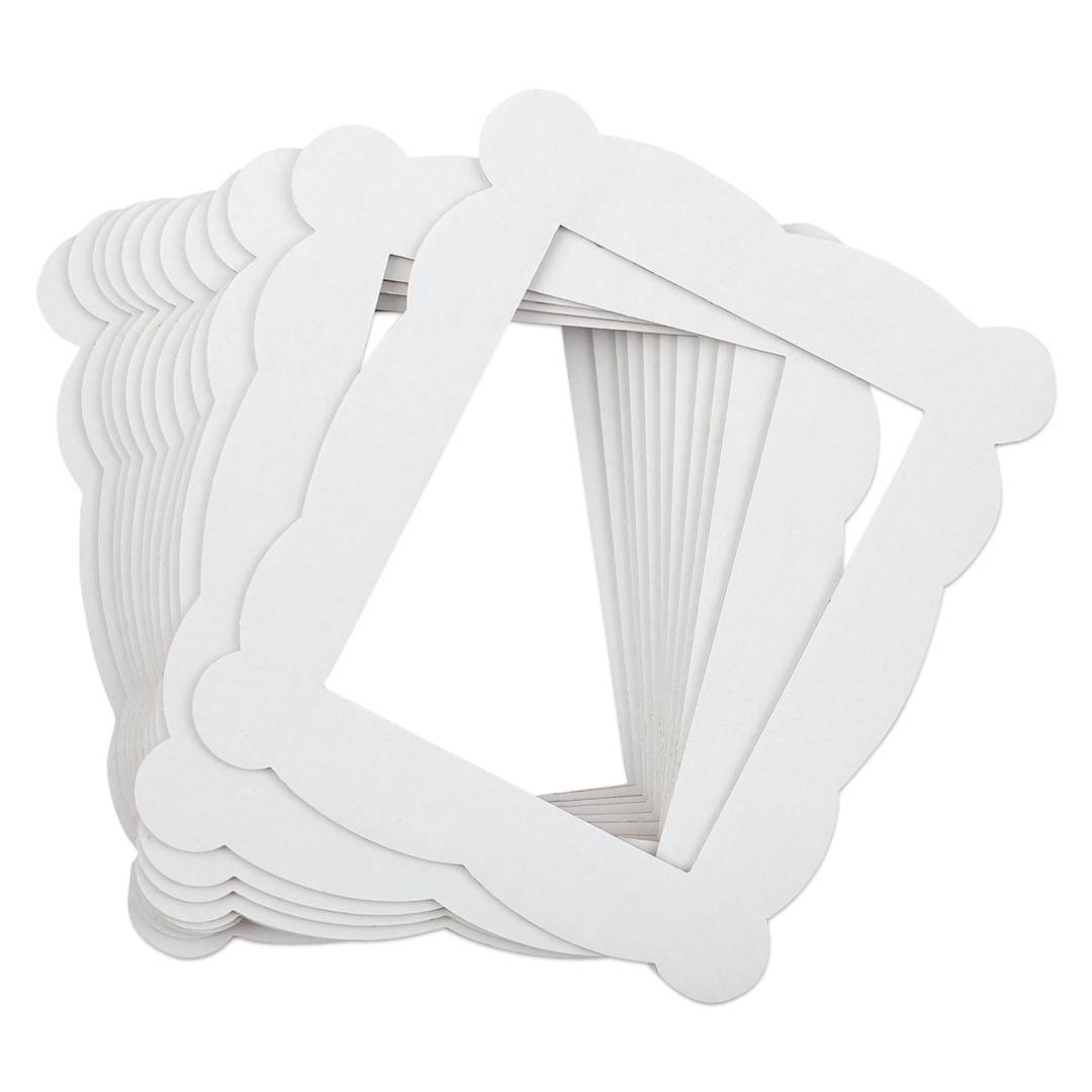 Open in modal - Hygloss Corrugated Frames - Front view of 12 Frames in fan